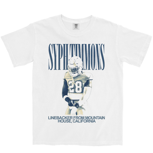 ORLANDO SYPH-TIMMONS VINTAGE WHITE TEE