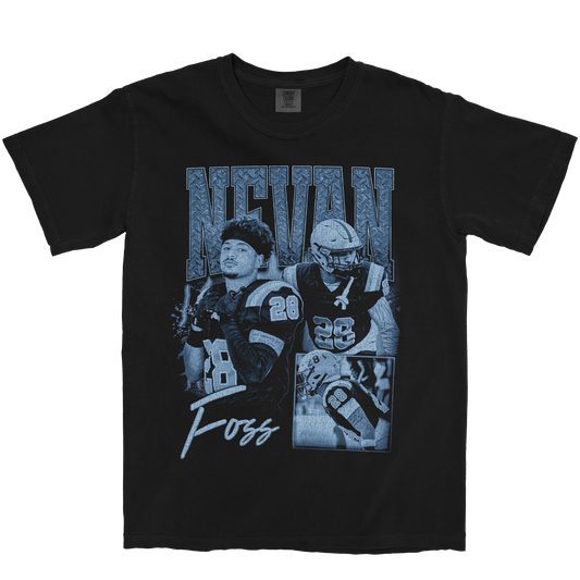 NEVAN FOSS GRAPHIC BLACK TEE