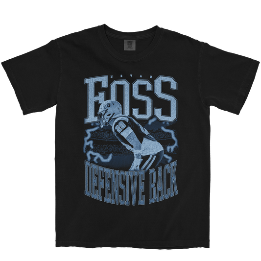 NEVAN FOSS VINTAGE BLACK TEE