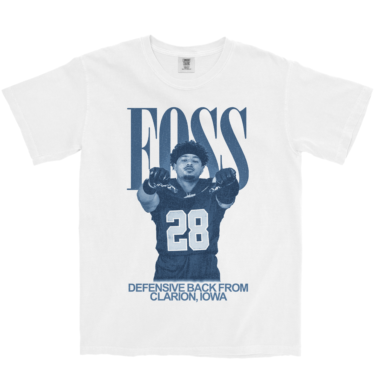 NEVAN FOSS VINTAGE WHITE TEE