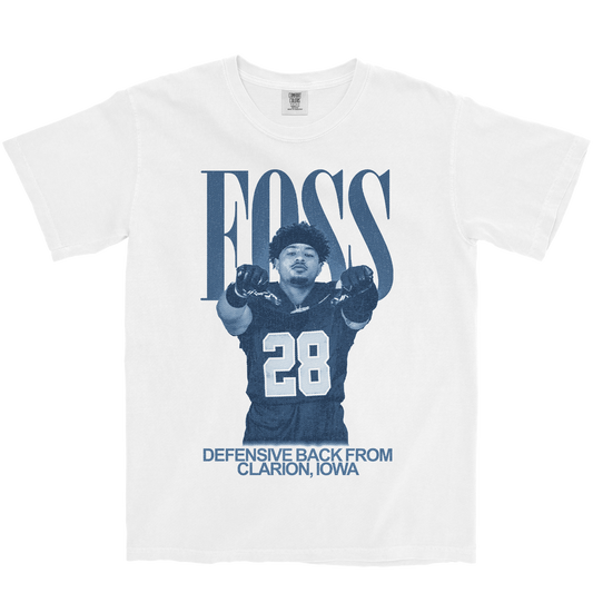 NEVAN FOSS VINTAGE WHITE TEE