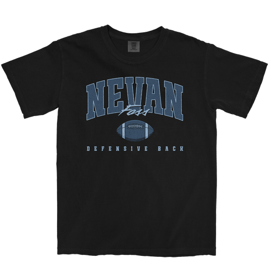 NEVAN FOSS RETRO BLACK TEE