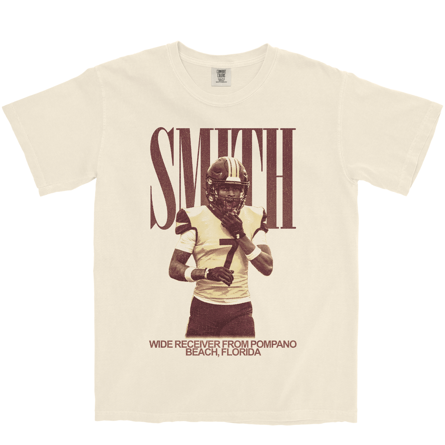 NICHOLAS SMITH VINTAGE IVORY TEE