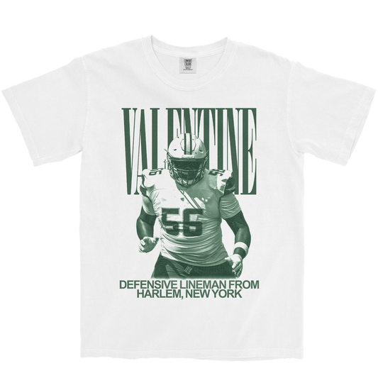 KAHMARI VALENTINE VINTAGE WHITE TEE