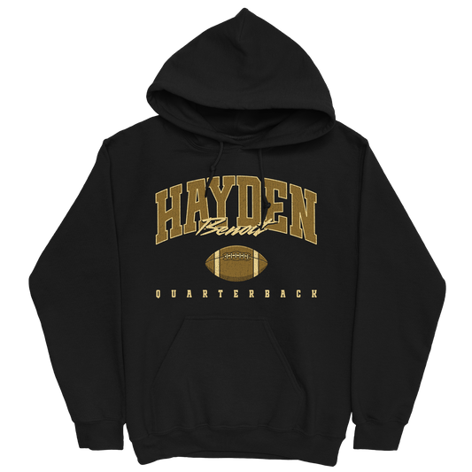 HAYDEN BENOIT RETRO BLACK HOODIE