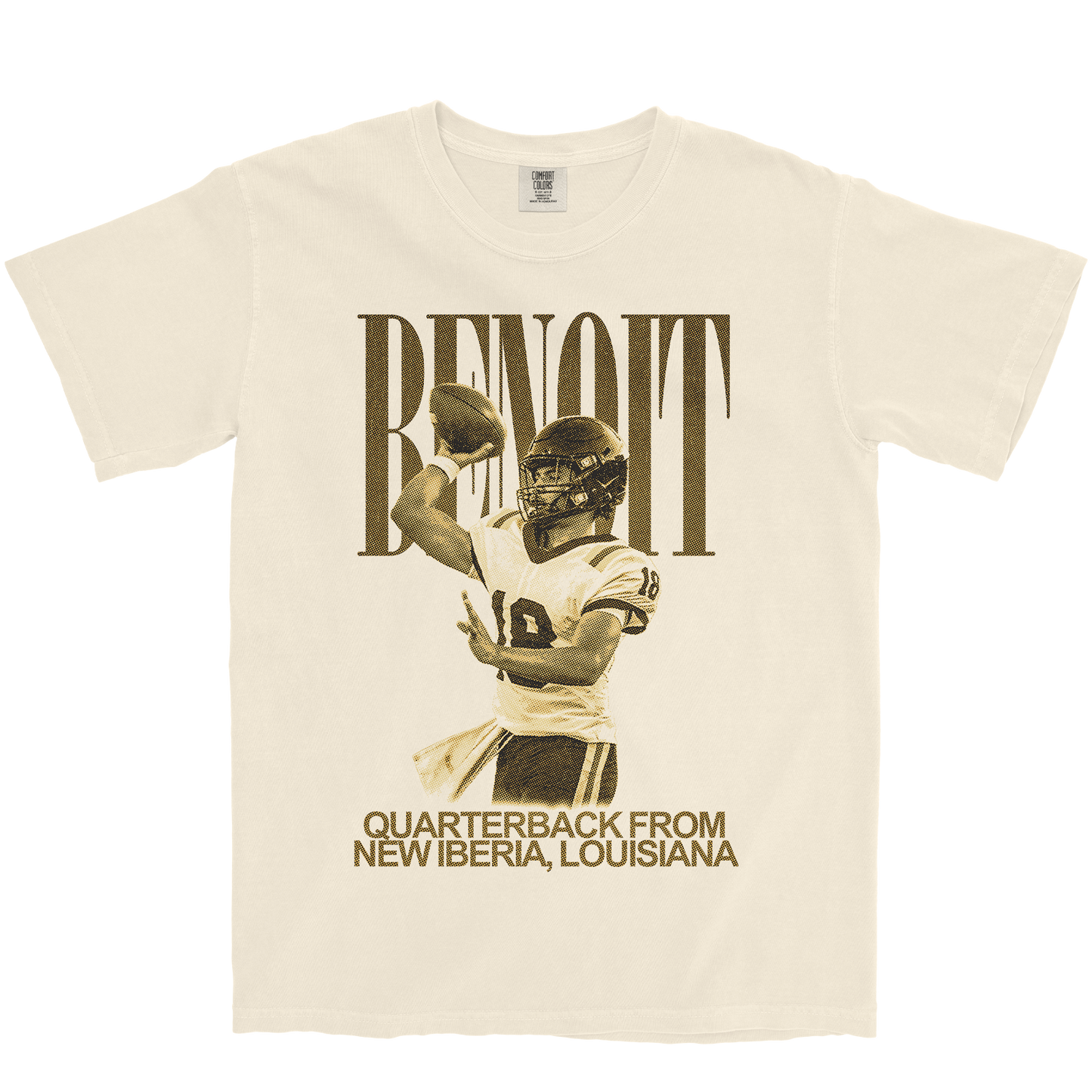 HAYDEN BENOIT VINTAGE IVORY TEE