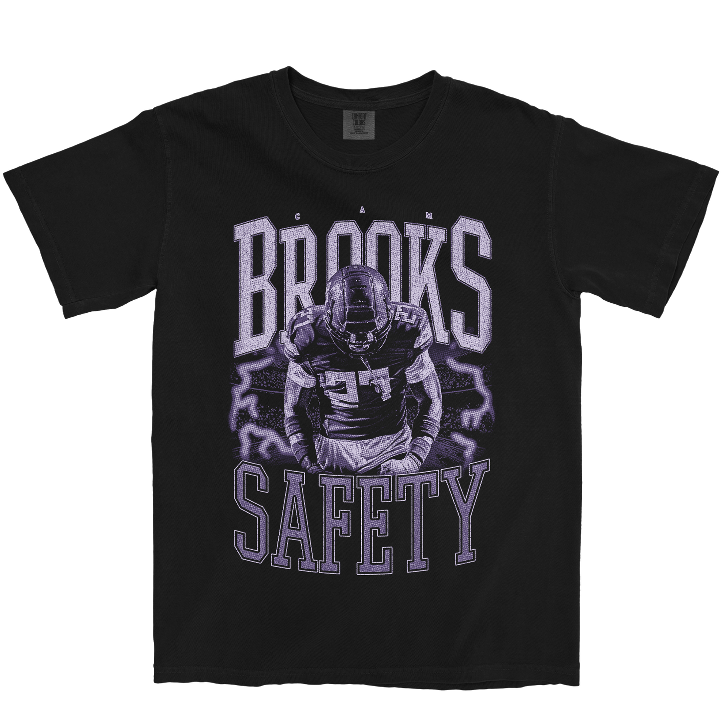 CAM BROOKS VINTAGE BLACK TEE