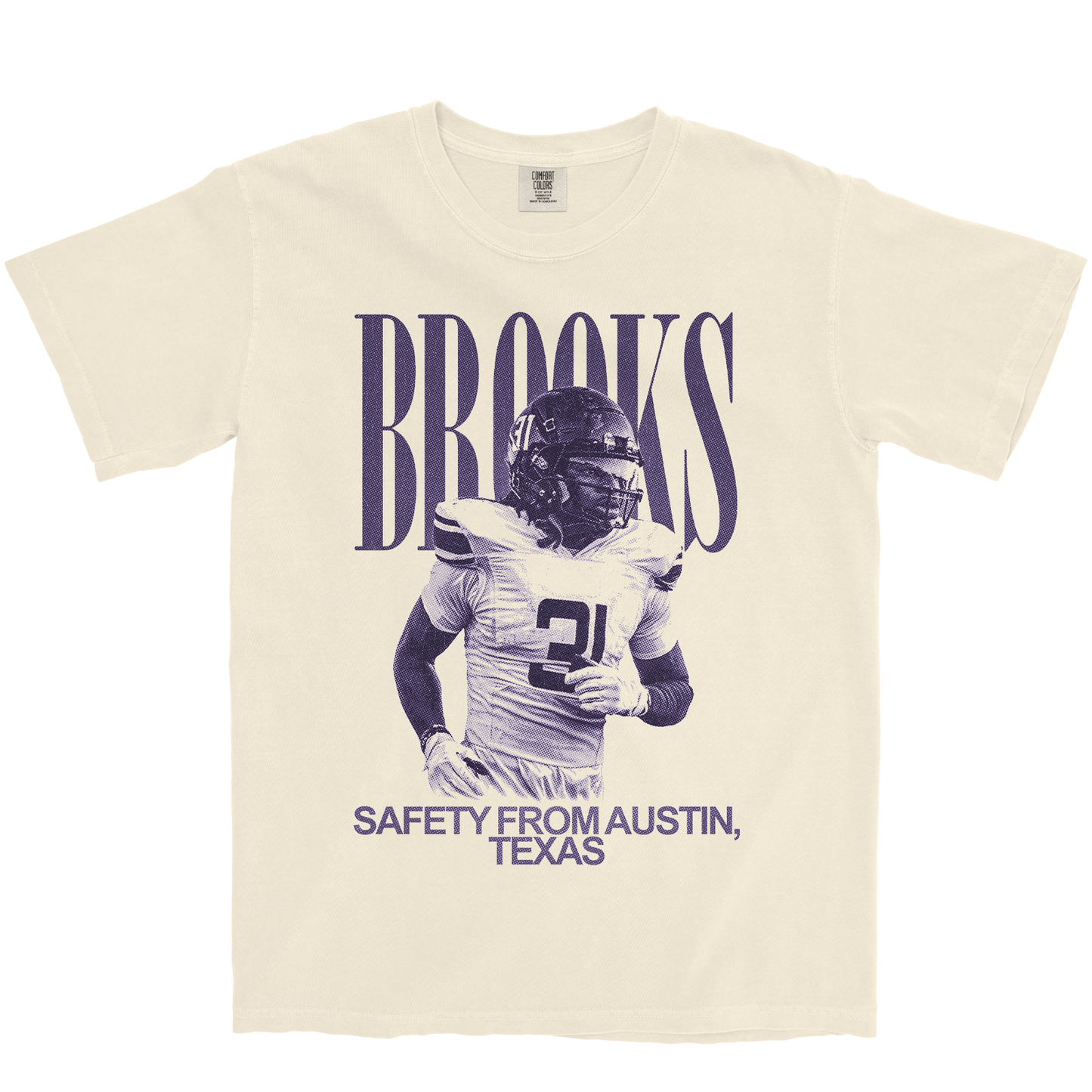 CAM BROOKS VINTAGE IVORY TEE