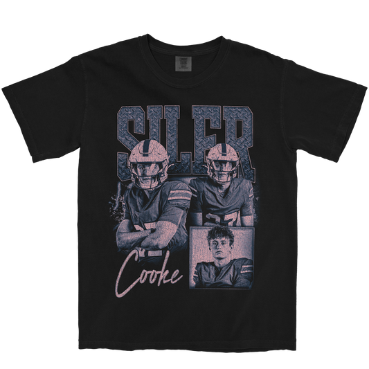 SILER COOKE GRAPHIC BLACK TEE