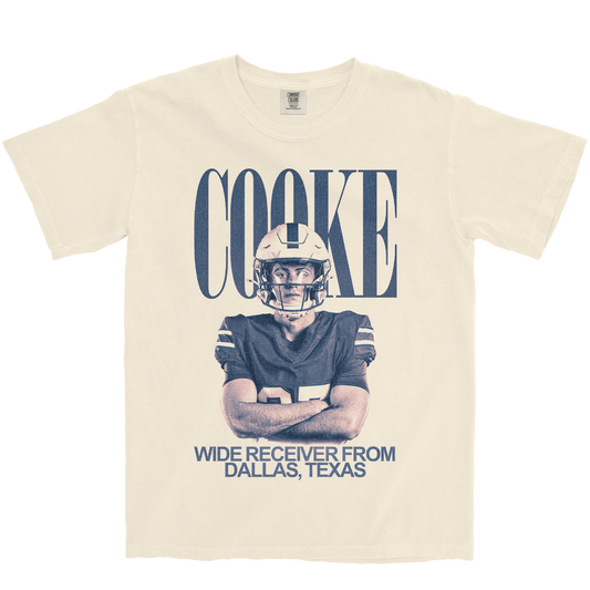 SILER COOKE VINTAGE IVORY TEE