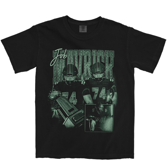 JOB MAVRICK GRAPHIC BLACK TEE