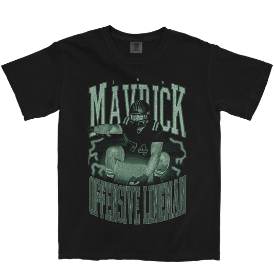 JOB MAVRICK VINTAGE BLACK TEE