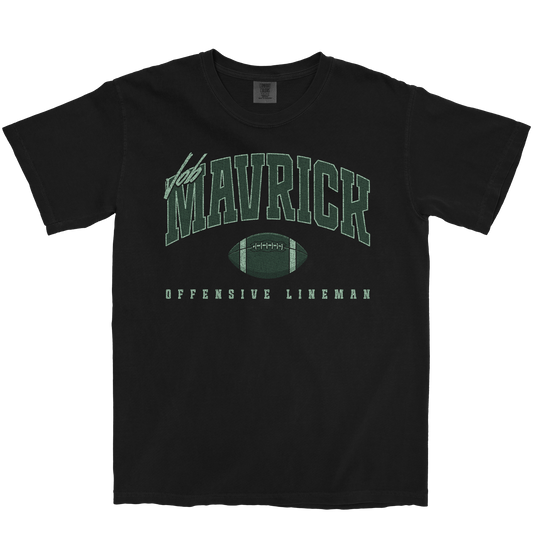 JOB MAVRICK RETRO BLACK TEE