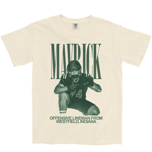 JOB MAVRICK VINTAGE IVORY TEE