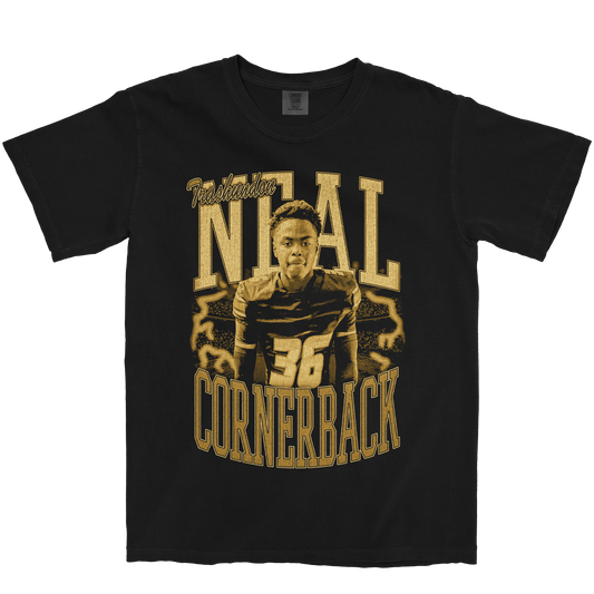 TRASHUNDON NEAL VINTAGE BLACK TEE