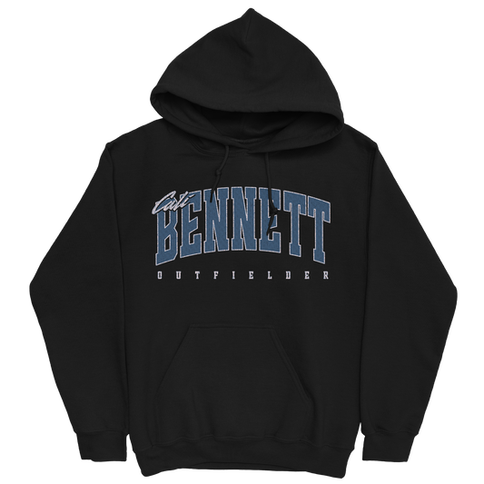 CALI BENNETT RETRO BLACK HOODIE