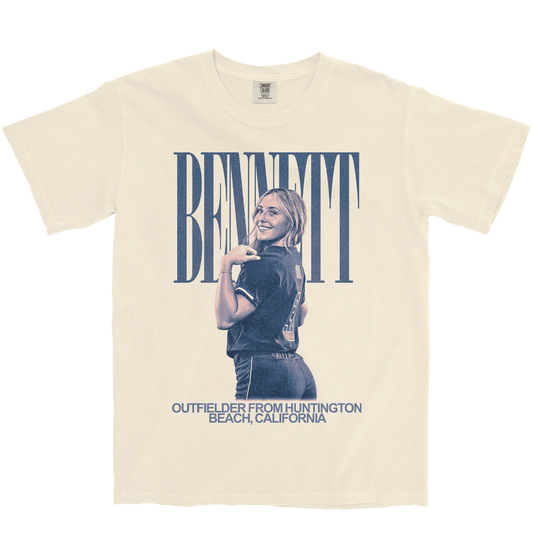 CALI BENNETT VINTAGE IVORY TEE