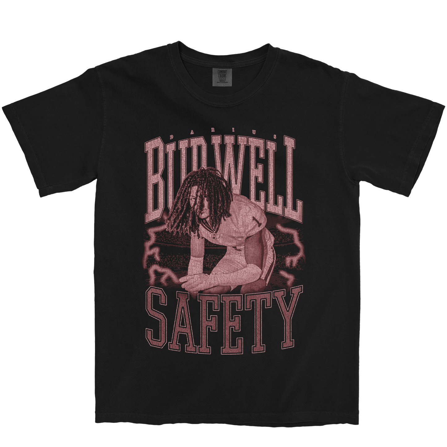 DARIUS BURWELL VINTAGE BLACK TEE