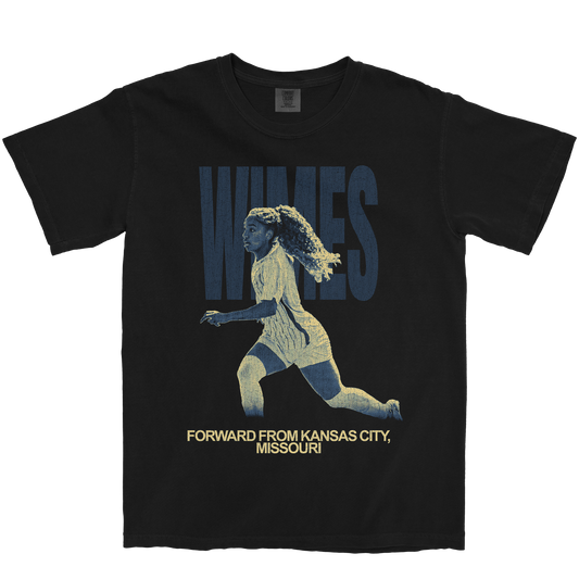 SAIGE WIMES VINTAGE BLACK TEE