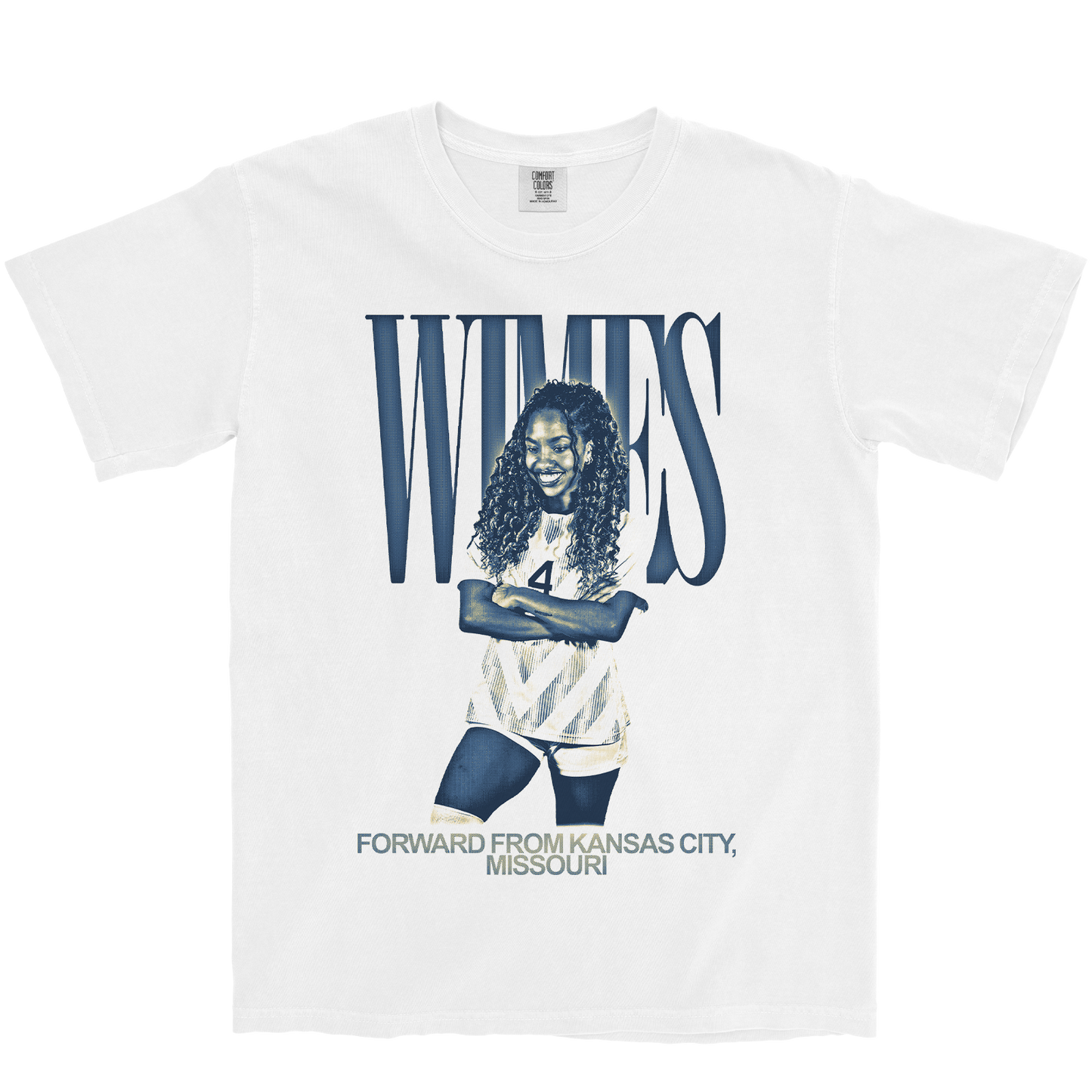 SAIGE WIMES VINTAGE WHITE TEE