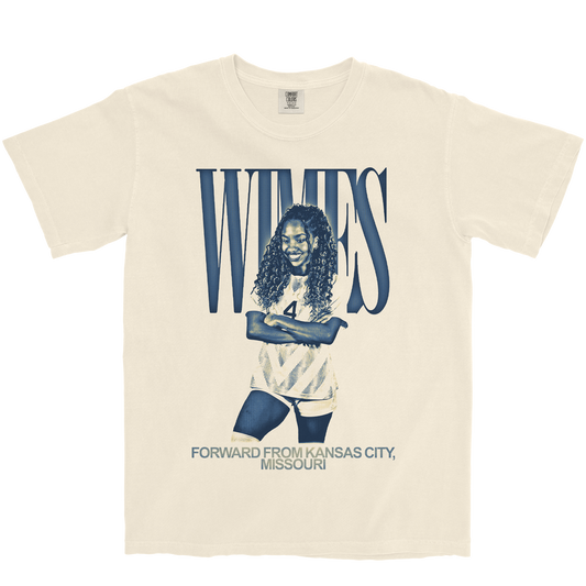 SAIGE WIMES VINTAGE IVORY TEE