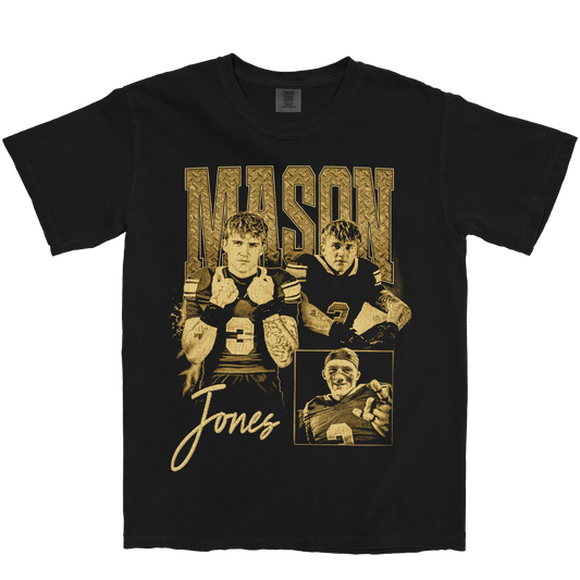 MASON JONES GRAPHIC BLACK TEE
