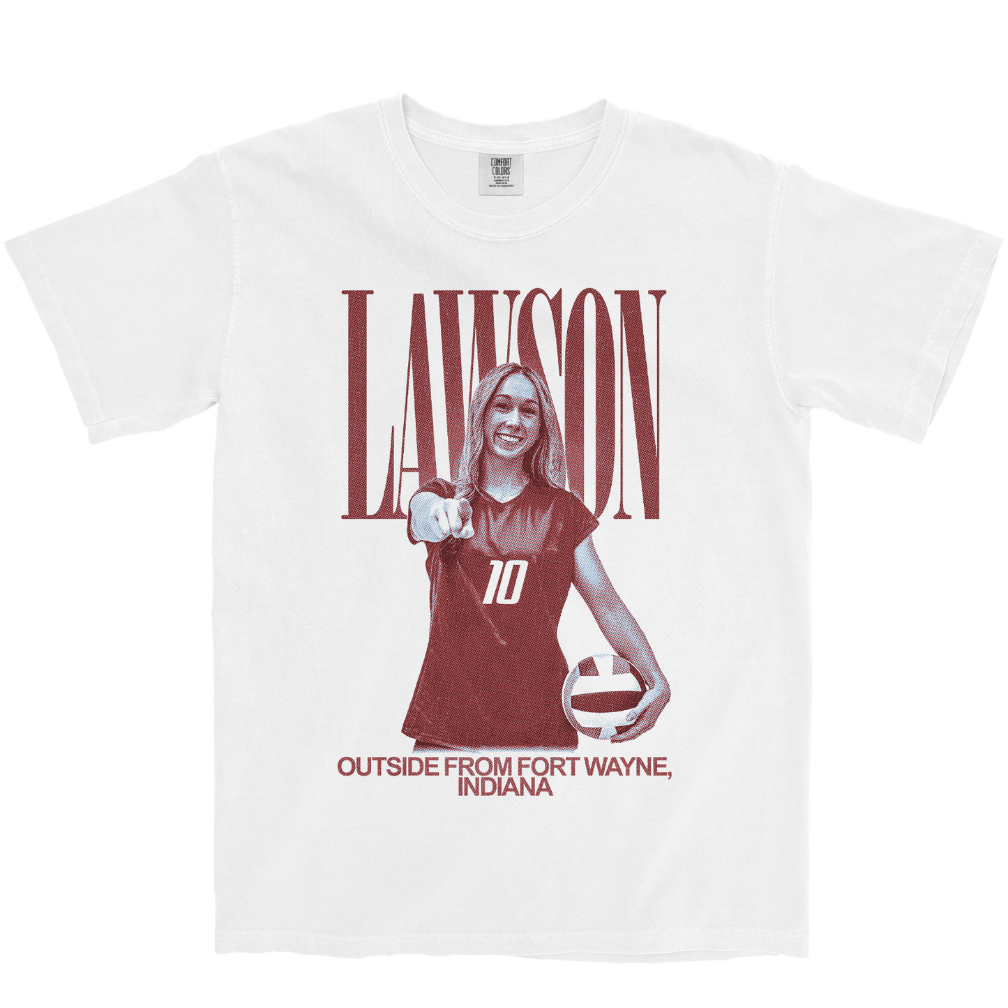 DELANEY LAWSON VINTAGE WHITE TEE