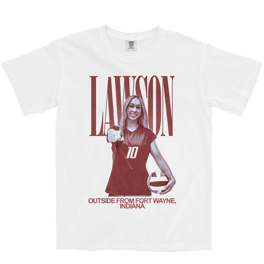DELANEY LAWSON VINTAGE WHITE TEE