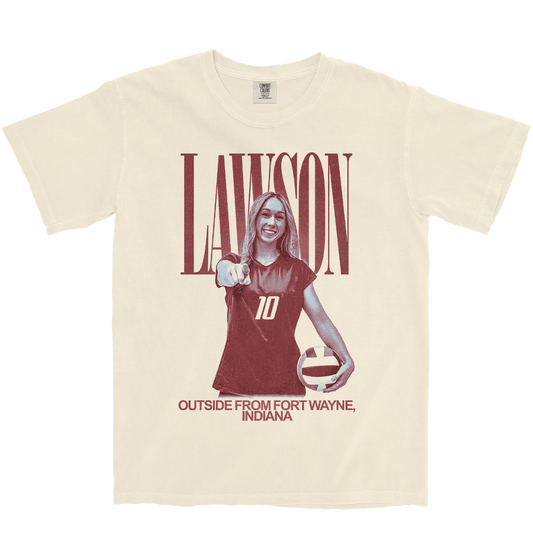 DELANEY LAWSON VINTAGE IVORY TEE