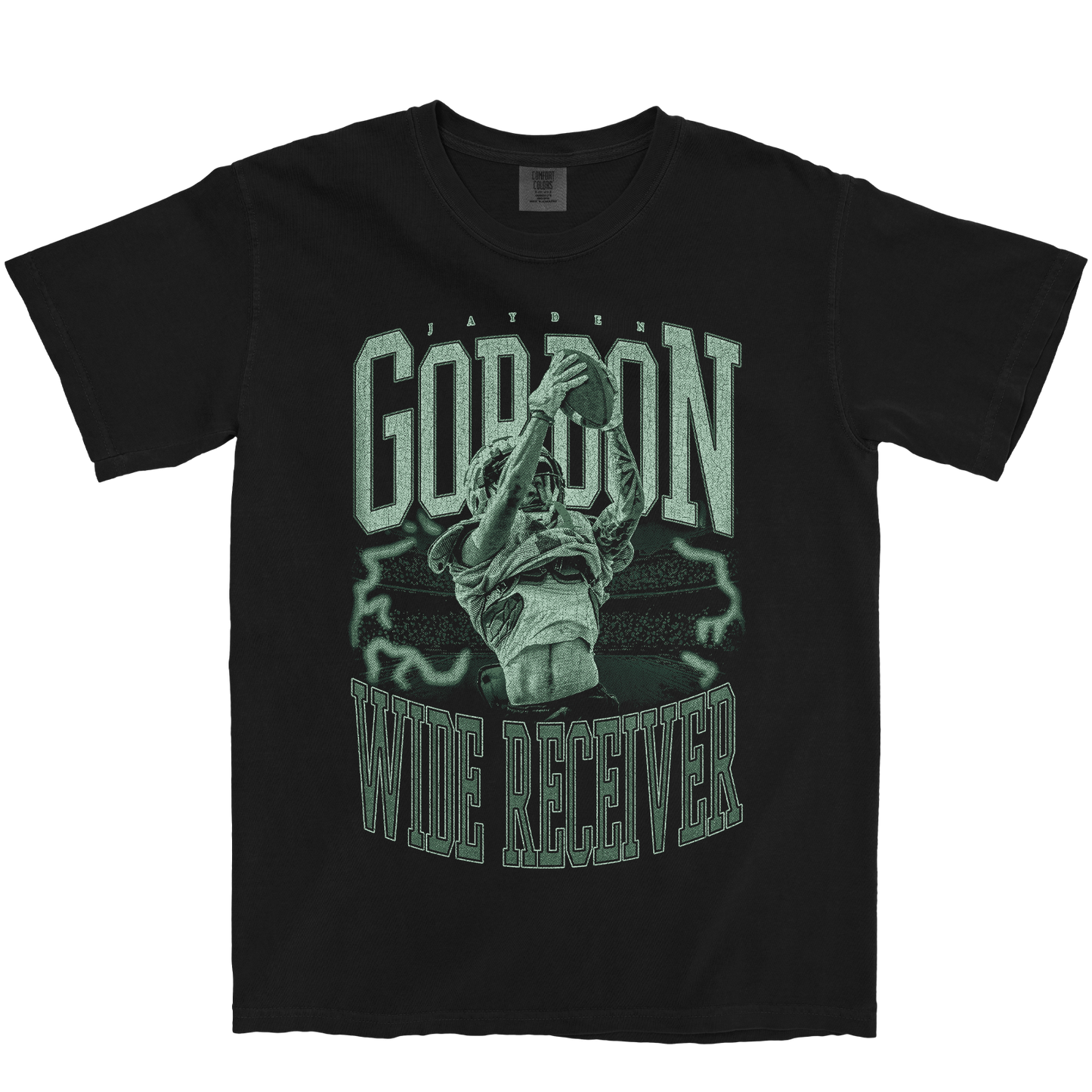 JAYDEN GORDON VINTAGE BLACK TEE