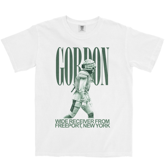 JAYDEN GORDON VINTAGE WHITE TEE