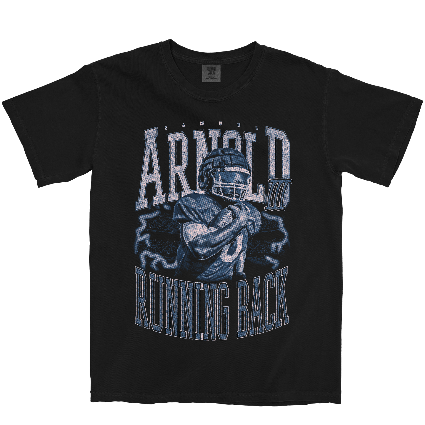 SAMUEL ARNOLD III VINTAGE BLACK TEE