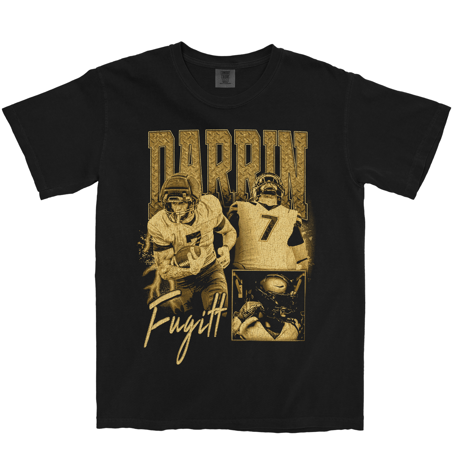 DARRIN FUGITT GRAPHIC BLACK TEE