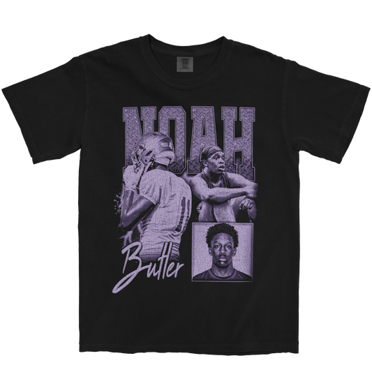 NOAH BUTLER GRAPHIC BLACK TEE