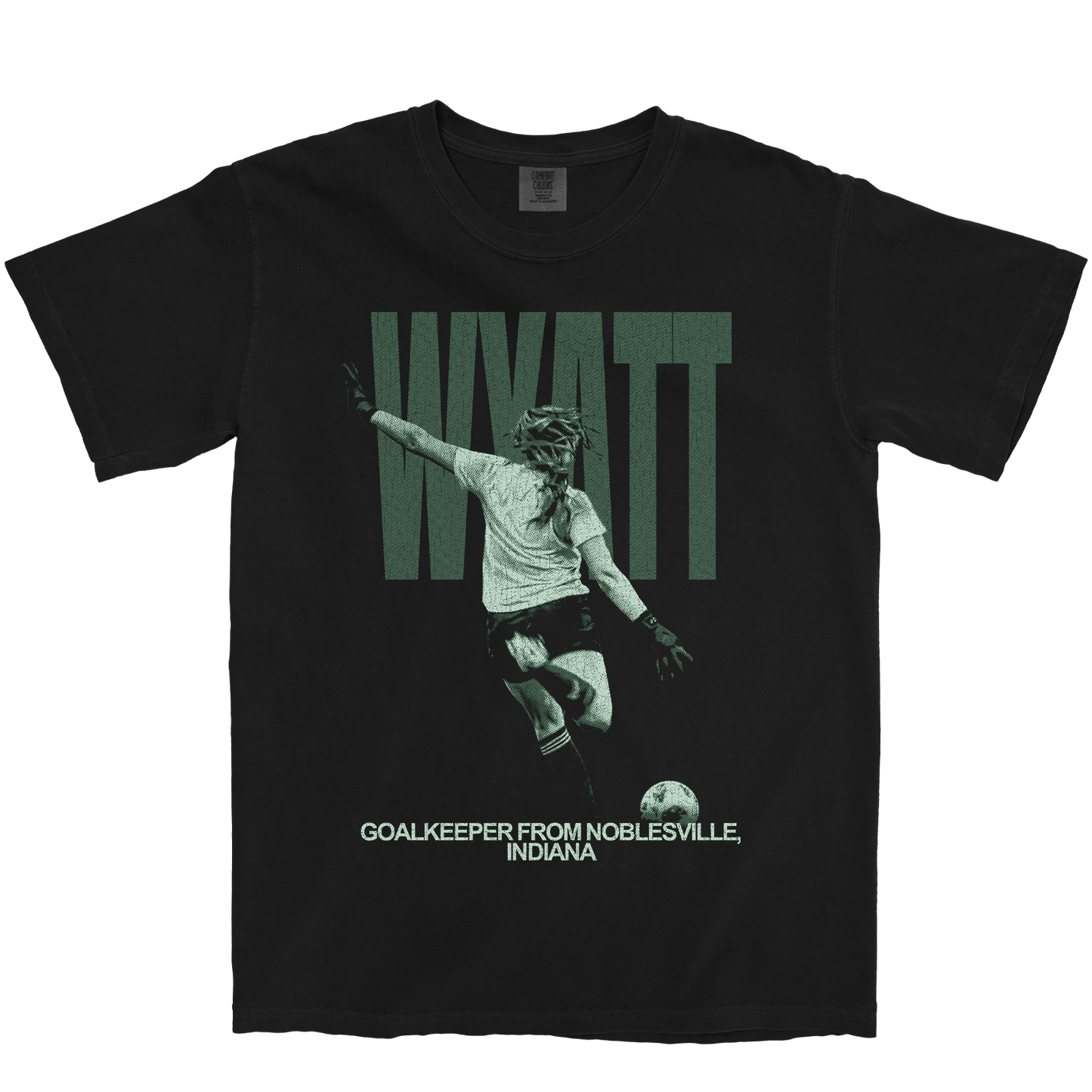 BELLA WYATT VINTAGE BLACK TEE