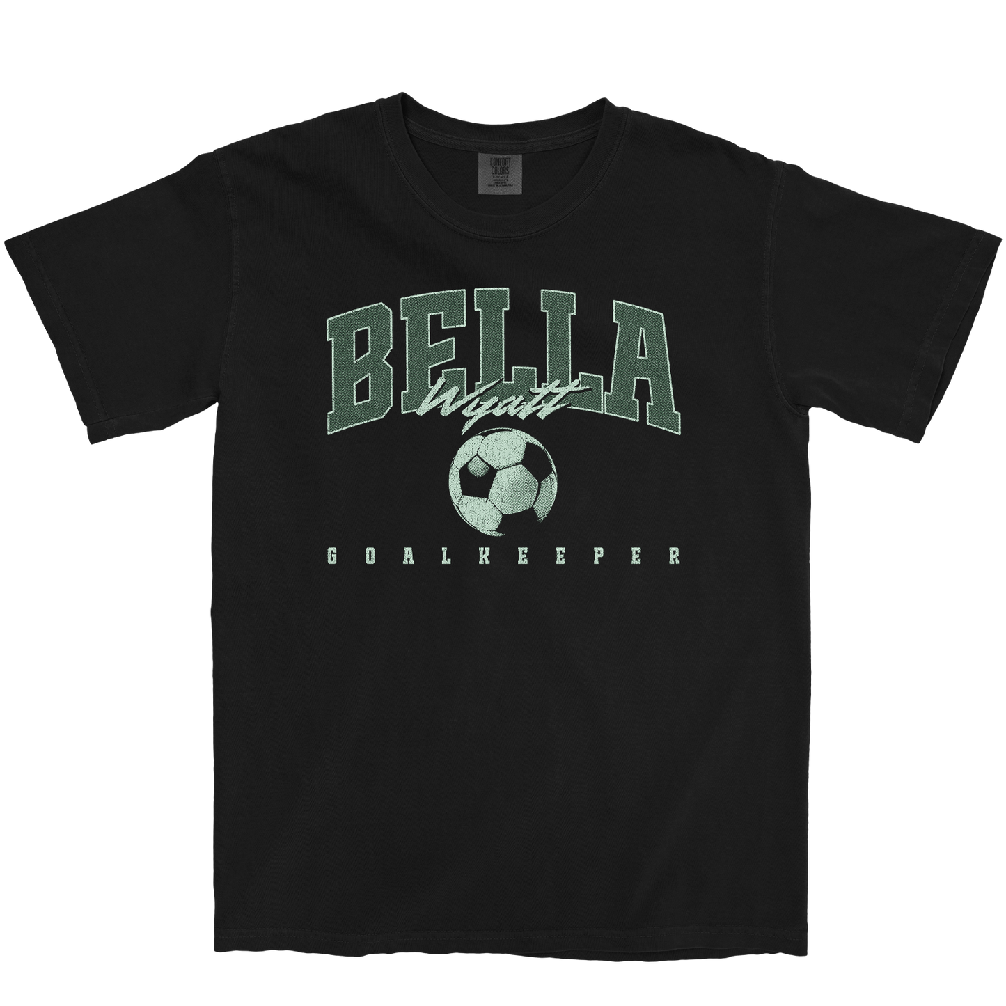 BELLA WYATT RETRO BLACK TEE