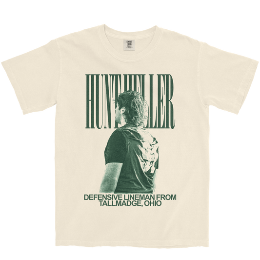 NATE HUNT-HELLER VINTAGE IVORY TEE