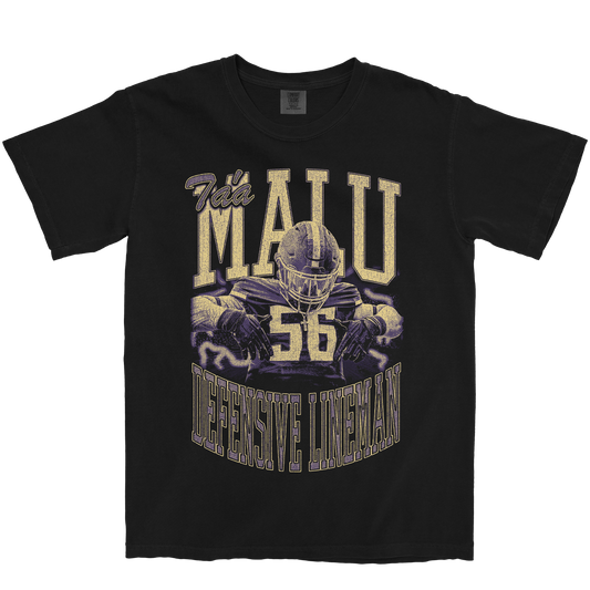 TA'A MALU VINTAGE BLACK TEE