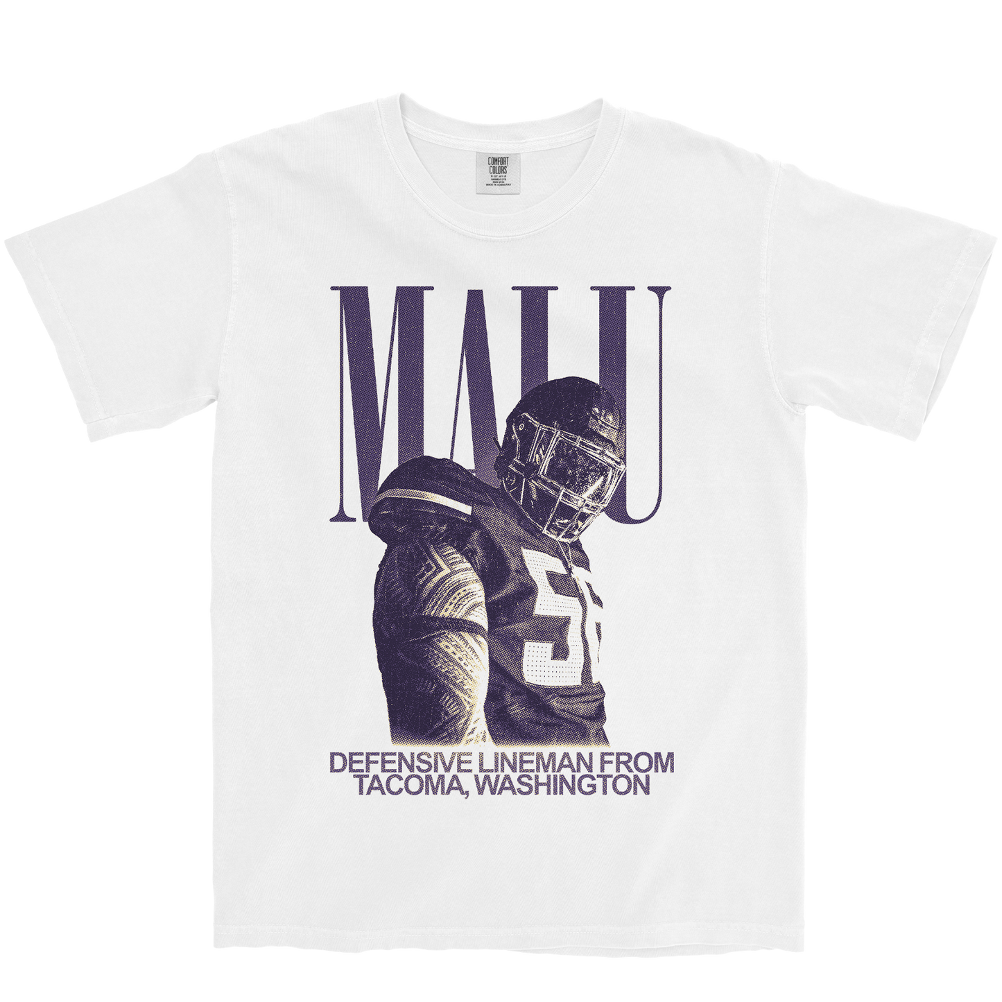 TA'A MALU VINTAGE WHITE TEE