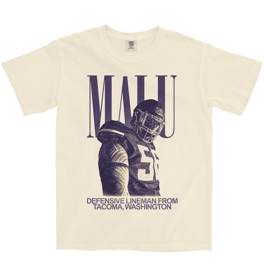 TA'A MALU VINTAGE IVORY TEE