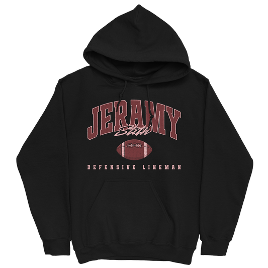 JERAMY STITH RETRO BLACK HOODIE