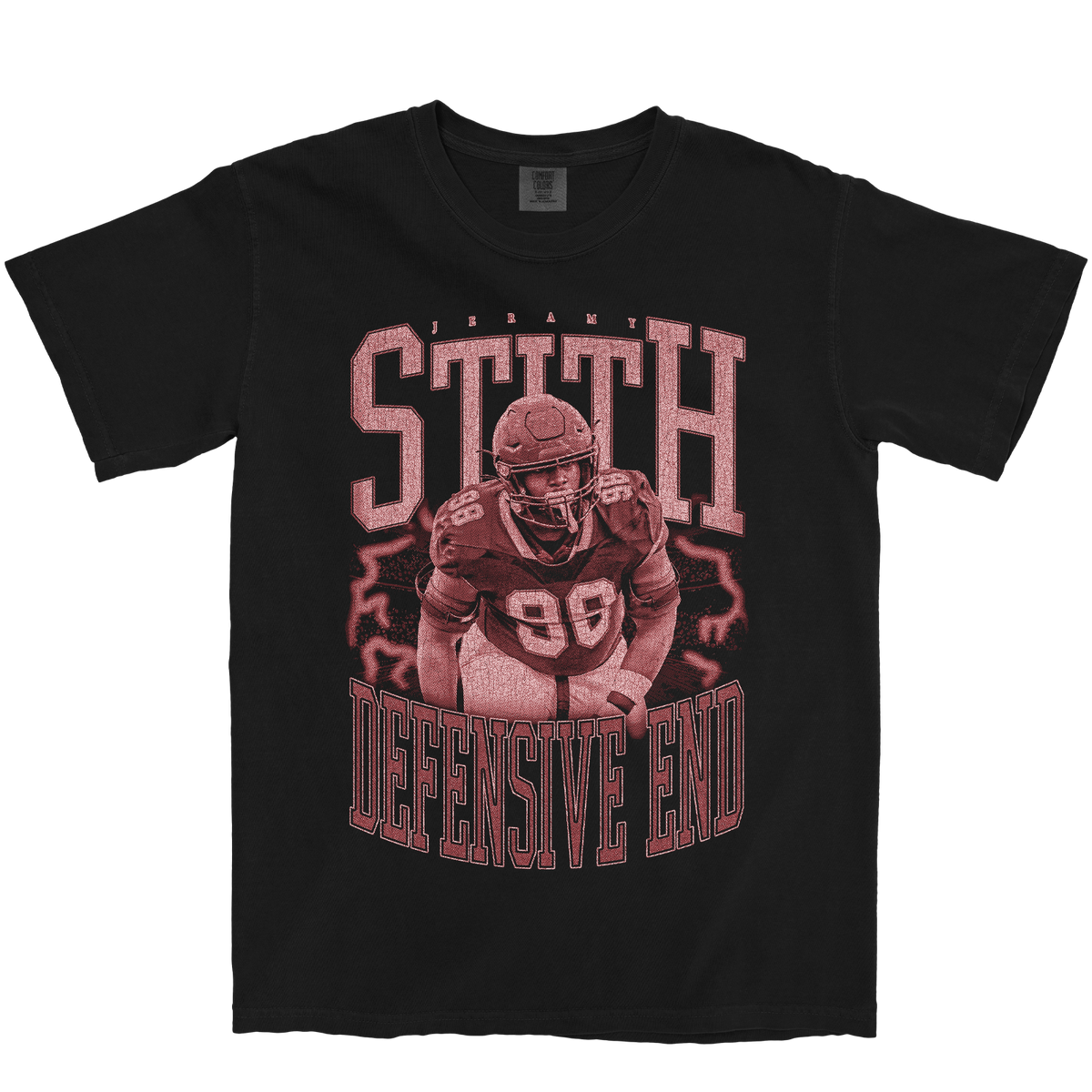 JERAMY STITH VINTAGE BLACK TEE