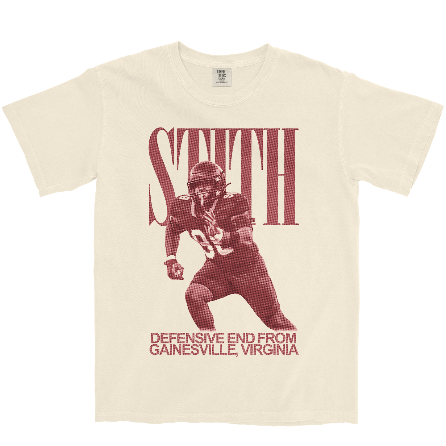 JERAMY STITH VINTAGE IVORY TEE