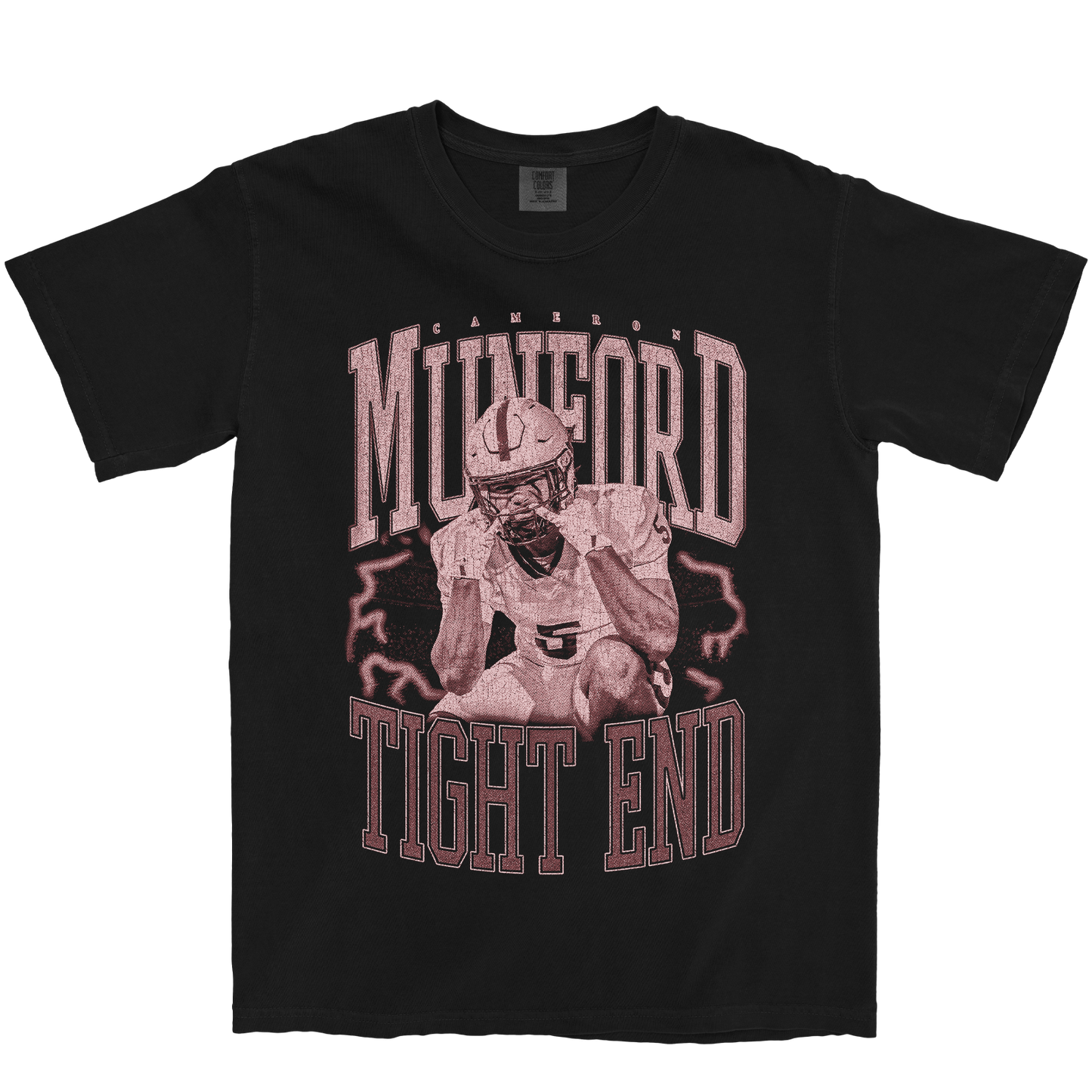 CAMERON MUNFORD VINTAGE BLACK TEE