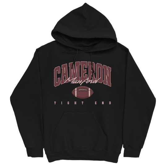 CAMERON MUNFORD RETRO BLACK HOODIE
