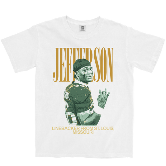 KARVON JEFFERSON VINTAGE WHITE TEE