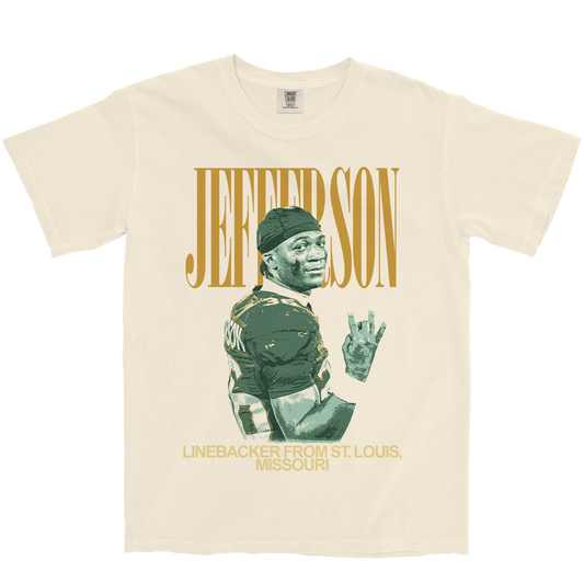 KARVON JEFFERSON VINTAGE IVORY TEE