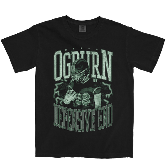NOLAN OGBURN VINTAGE BLACK TEE