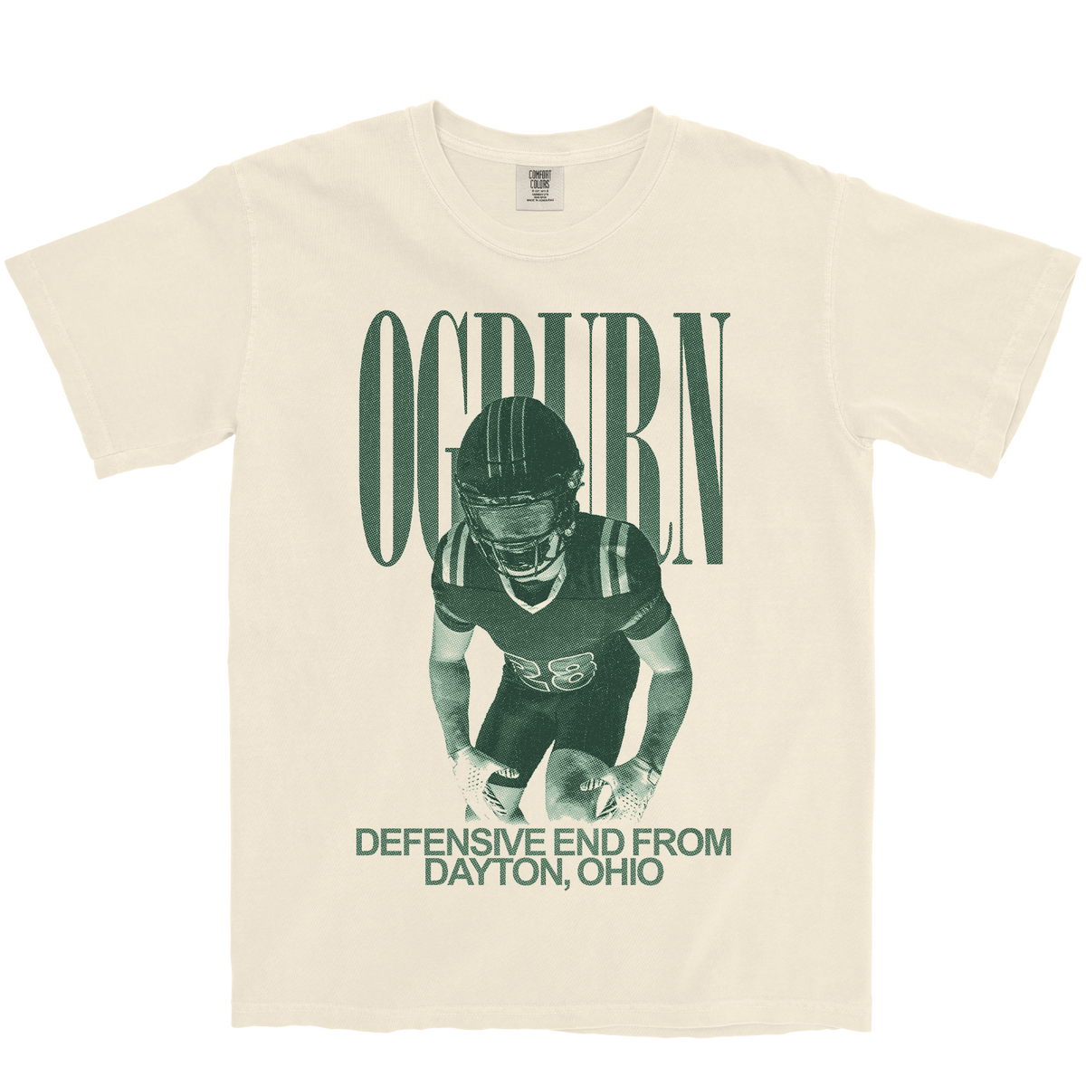 NOLAN OGBURN VINTAGE IVORY TEE