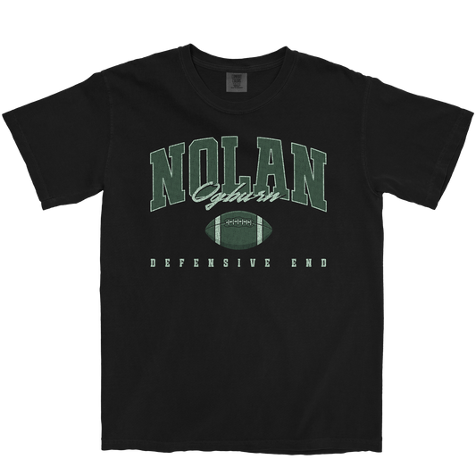 NOLAN OGBURN RETRO BLACK TEE